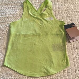 The North Face Kids Lime Green Tank Top